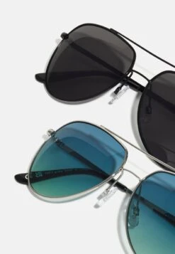 Pier One 2 PACK - Sonnenbrille - Black/blue -Pier One Verkaufsgeschäft 0536698a6dde466ab05cd7db74609b09