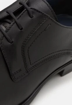 Pier One LEATHER - Schnürer - Black -Pier One Verkaufsgeschäft 05811a4bfe5243e3bee15ff78978f3c0