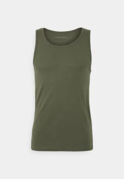 Pier One 3 PACK - Unterhemd/-shirt - Black/khaki/mottled Dark Grey -Pier One Verkaufsgeschäft 0f2fccc3500d43e89c1d03ced73ce834