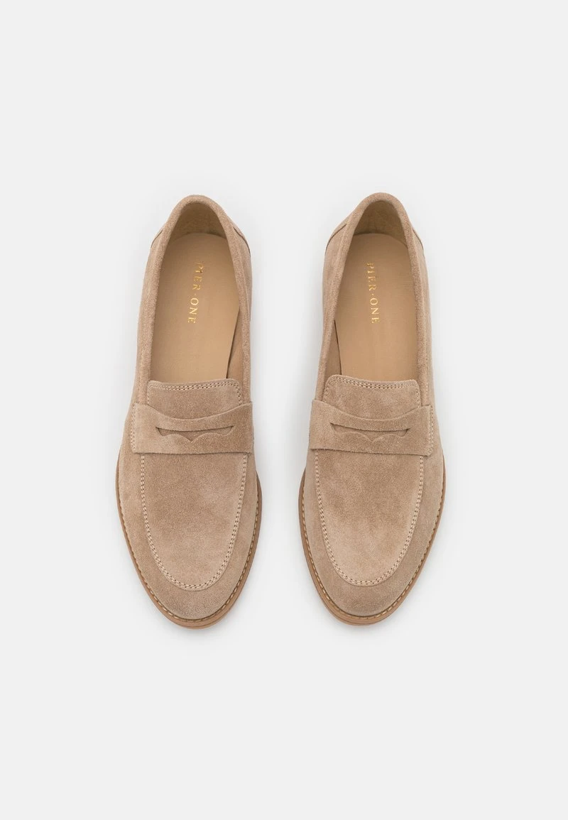 Pier One LEATHER - Slipper - Beige 8 Pier One LEATHER - Slipper - Beige - Image 6