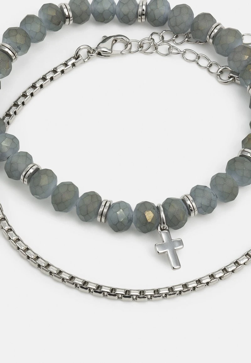 Pier One 2 PACK - Armband - Silver-coloured 5 Pier One 2 PACK - Armband - Silver-coloured - Image 3