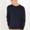 Pier One BASIC CREWNECK - Strickpullover - Dark Blue -Pier One Verkaufsgeschäft 329922927e9b4f2e90d457cc0511bf45