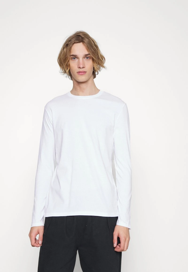 Pier One 5 PACK - Langarmshirt - Black/white/olive 6 Pier One 5 PACK - Langarmshirt - Black/white/olive - Image 4