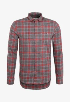 Pier One Hemd - Grey/coral -Pier One Verkaufsgeschäft 3c54537d480e44568ceab76ddefde4e0