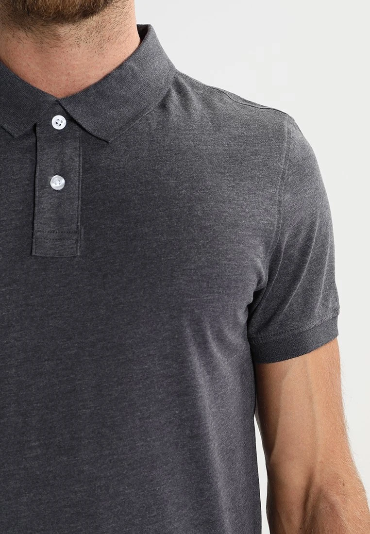 Pier One Poloshirt - Dark Grey Melange 7 Pier One Poloshirt - Dark Grey Melange - Image 5