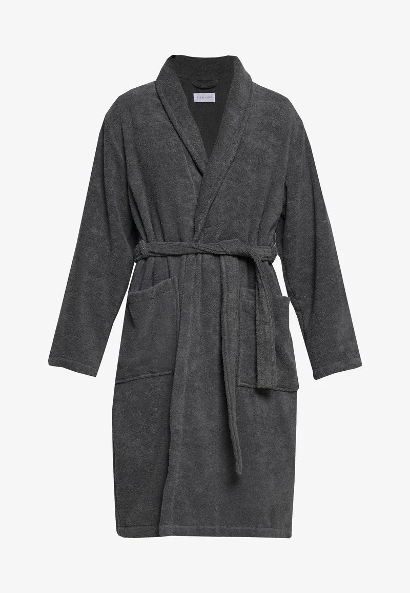 Pier One Bademantel - Dark Gray 6 Pier One Bademantel - Dark Gray - Image 4