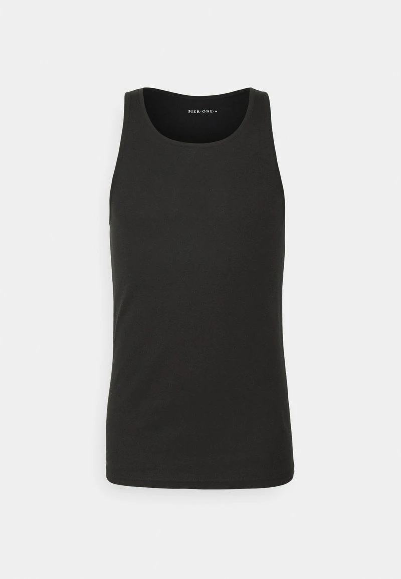 Pier One 5 PACK - Unterhemd/-shirt - 802 - Black_102 - Grey_001 - White 7 Pier One 5 PACK - Unterhemd/-shirt - 802 - Black_102 - Grey_001 - White - Image 5