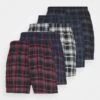 Pier One 5 PACK - Boxershorts - Black /dark Blue /dark Green -Pier One Verkaufsgeschäft 67b1fc9b7b794ef8884c4a69cb3b9c60