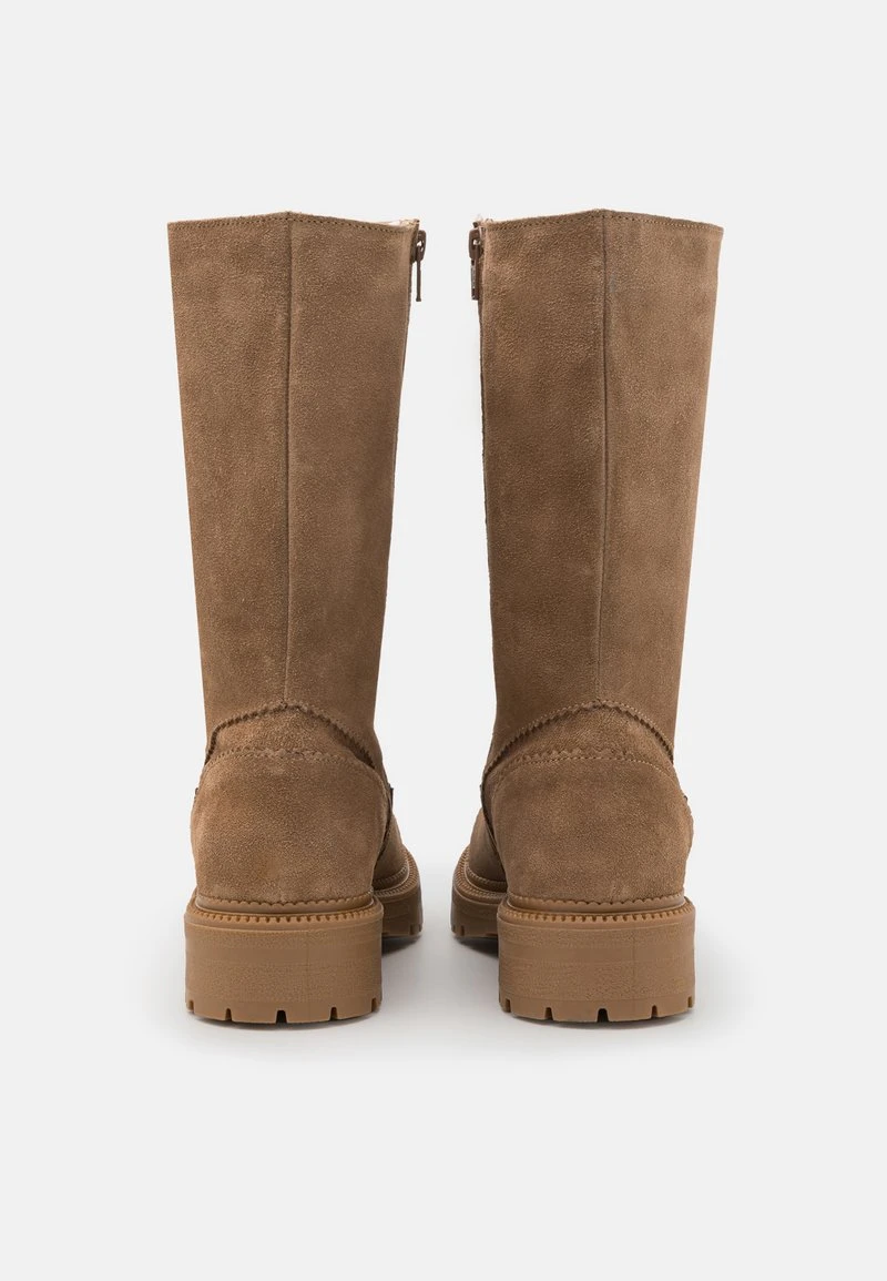 Pier One LEATHER WINTER BOOT - Stiefel - Taupe 5 Pier One LEATHER WINTER BOOT - Stiefel - Taupe - Image 4