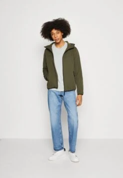 Pier One Regenjacke / Wasserabweisende Jacke - Olive -Pier One Verkaufsgeschäft 7d74cceba0d54cc3863ad9ed41385b52