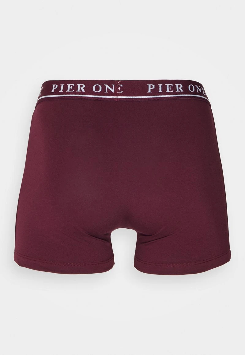 Pier One 5 PACK - Panties - Bordeaux/mottled Grey 5 Pier One 5 PACK - Panties - Bordeaux/mottled Grey - Image 3