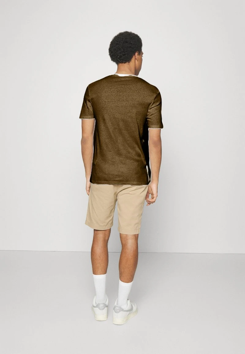 Pier One 2 PACK - Shorts - Tan/black 5 Pier One 2 PACK - Shorts - Tan/black - Image 3