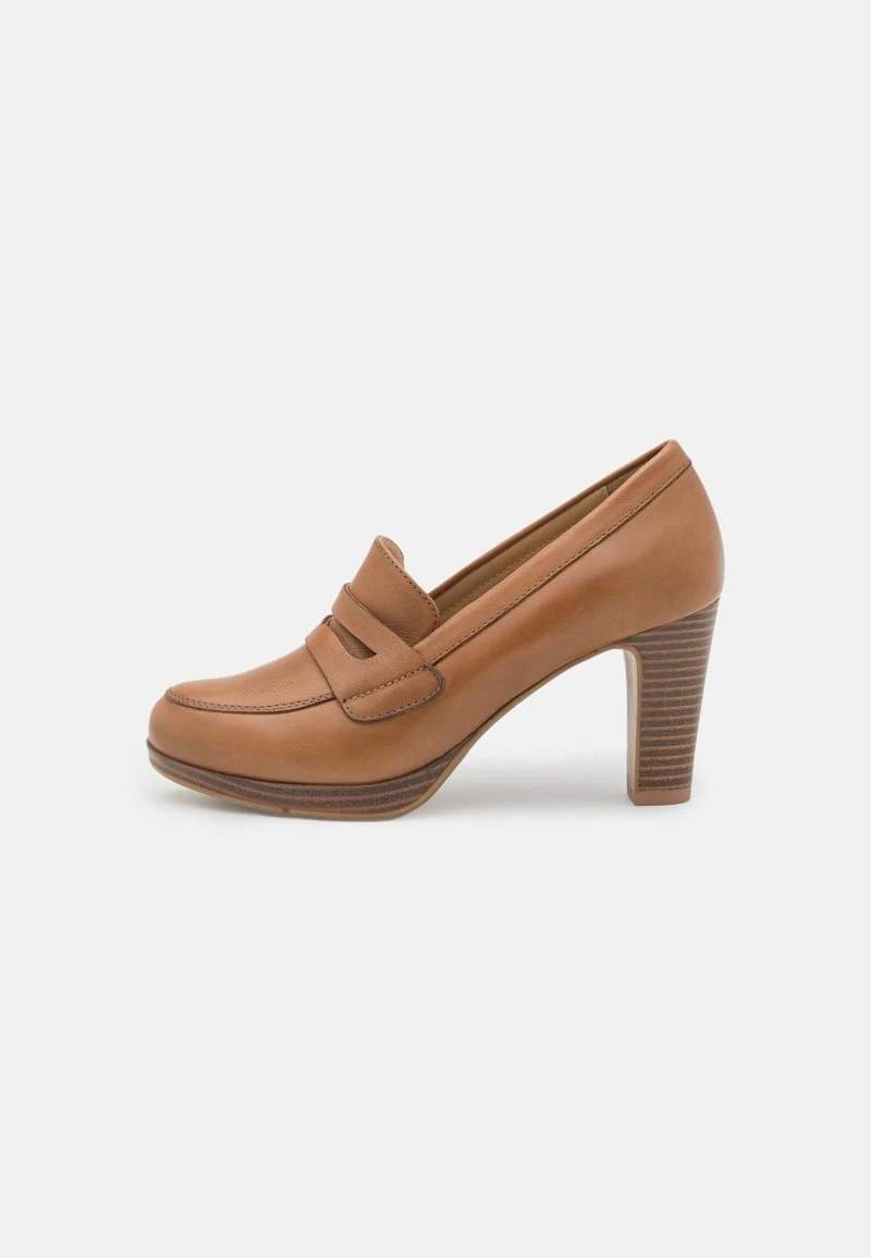 Pier One LEATHER - Pumps - Cognac 4 Pier One LEATHER - Pumps - Cognac - Image 2