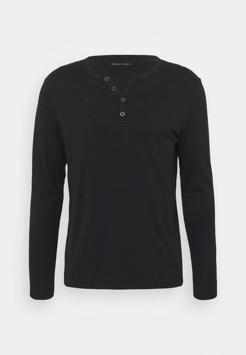 Pier One Langarmshirt - Black 7 Pier One Langarmshirt - Black - Image 5