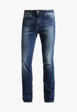 Pier One Jeans Straight Leg - Washed Dark Blue -Pier One Verkaufsgeschäft a50c76bb7abb42f898d09733f52d63c1