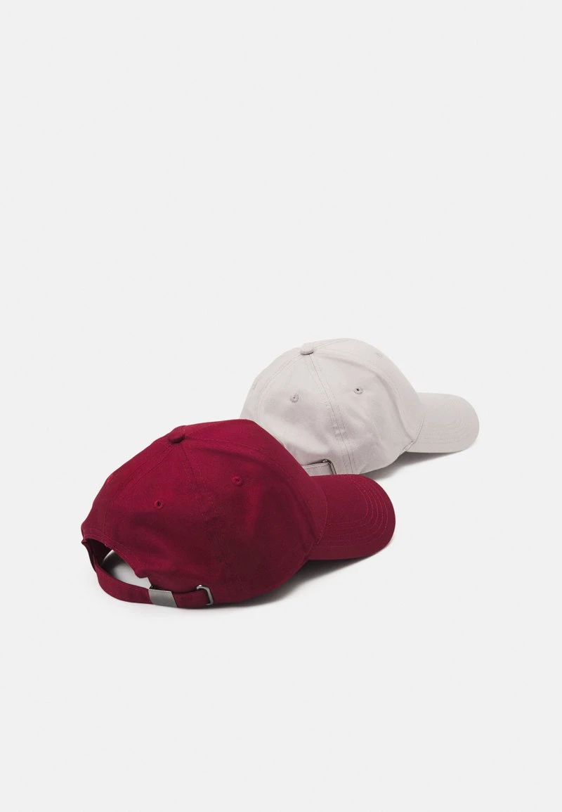 Pier One UNISEX 2 PACK - Cap - Light Grey/berry 4 Pier One UNISEX 2 PACK - Cap - Light Grey/berry - Image 2