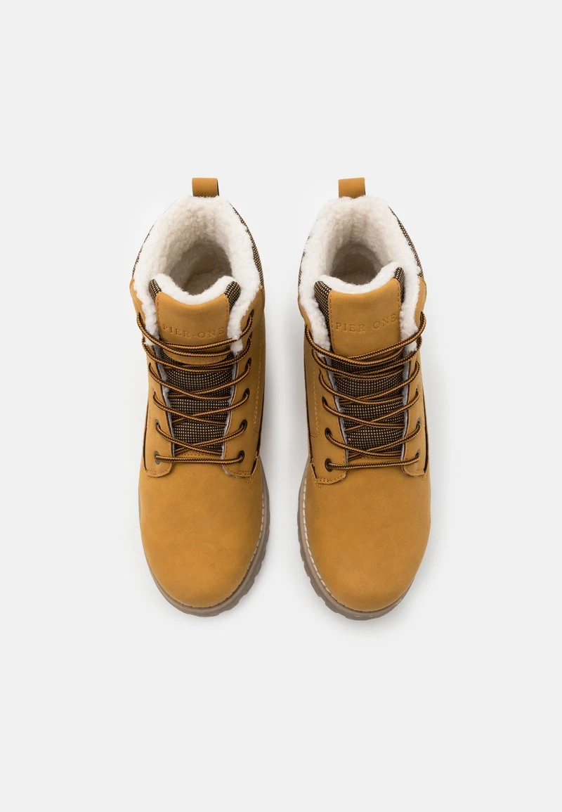 Pier One Schnürstiefelette - Camel 6 Pier One Schnürstiefelette - Camel - Image 4