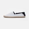 Pier One Espadrille - White - Dark Blue