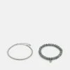 Pier One 2 PACK - Armband - Silver-coloured -Pier One Verkaufsgeschäft c8a2904a872e44a69624b161aad3b165
