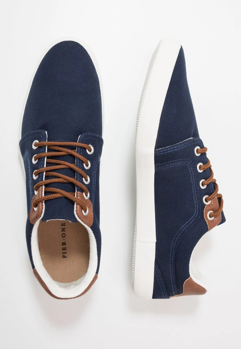 Pier One UNISEX - Sneaker Low - Dark Blue 4 Pier One UNISEX - Sneaker Low - Dark Blue - Image 2