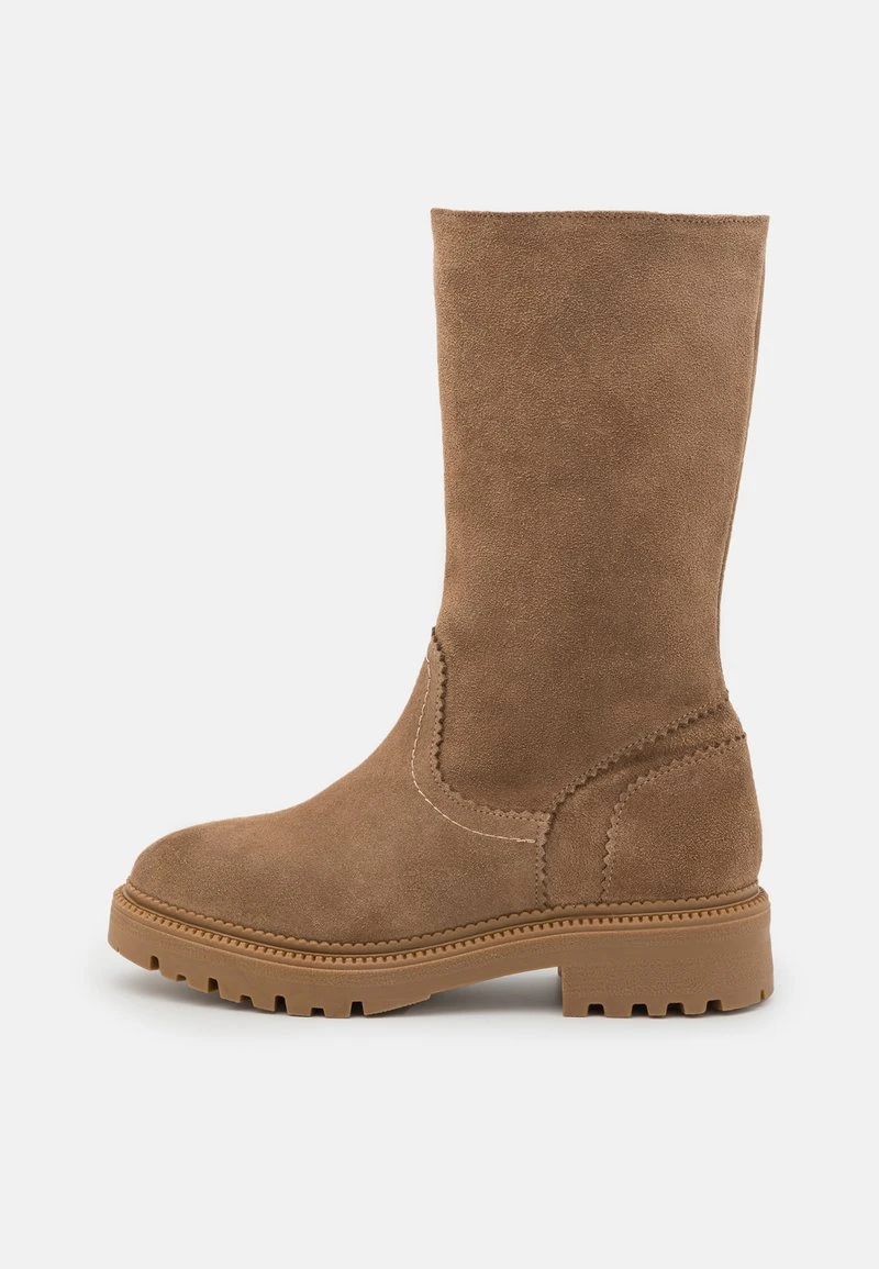 Pier One LEATHER WINTER BOOT - Stiefel - Taupe 3 Pier One LEATHER WINTER BOOT - Stiefel - Taupe - Image 2