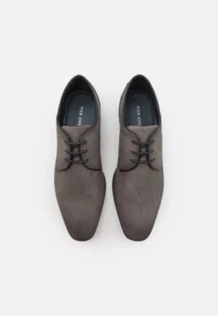 Pier One LEATHER - Schnürer - Dark Grey -Pier One Verkaufsgeschäft d23975841af045e1be7d4881d1e30800