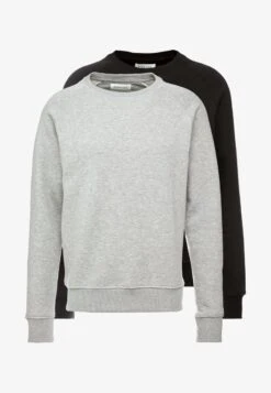 Pier One 2 PACK - Sweatshirt - Mottled Light Grey/black 12 Pier One 2 PACK - Sweatshirt - Mottled Light Grey/black -Pier One Verkaufsgeschäft dba537e667ce4fe2aee0ab958e24e9cf