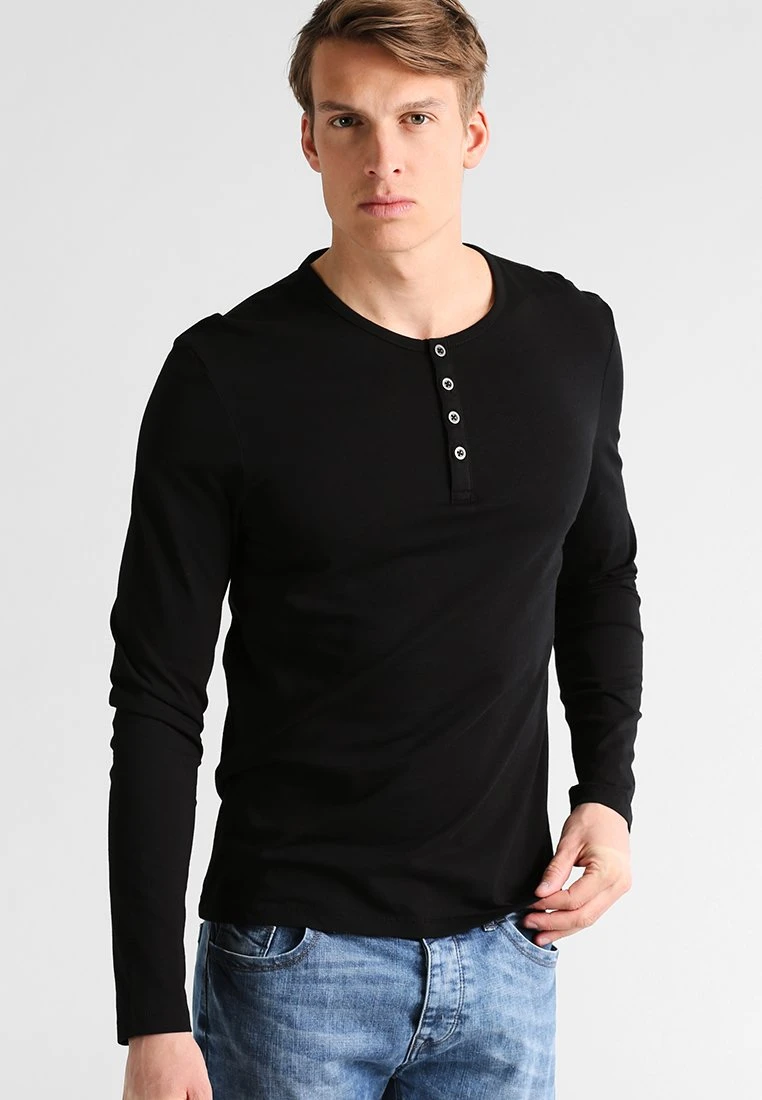Pier One Langarmshirt - Black 3 Pier One Langarmshirt - Black