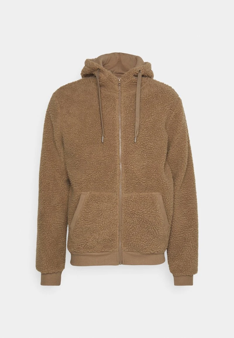 Pier One BORG ZIP-UP JACKET - Fleecejacke - Dark Green 7 Pier One BORG ZIP-UP JACKET - Fleecejacke - Dark Green - Image 5