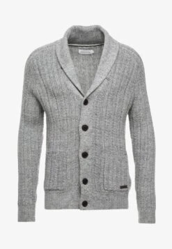 Pier One Strickjacke - Mottled Dark Grey -Pier One Verkaufsgeschäft fba2109b74be46bdafe437909b97f227