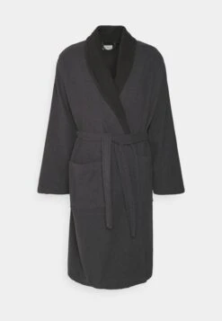 Pier One SHAWL TOWEL BATHROBE - Bademantel - Dark Grey -Pier One Verkaufsgeschäft fc899b7e716e4af0a060b8230c31bf9e